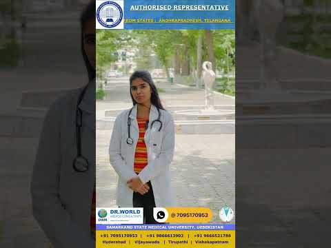 Student sharing an overseas medical education review