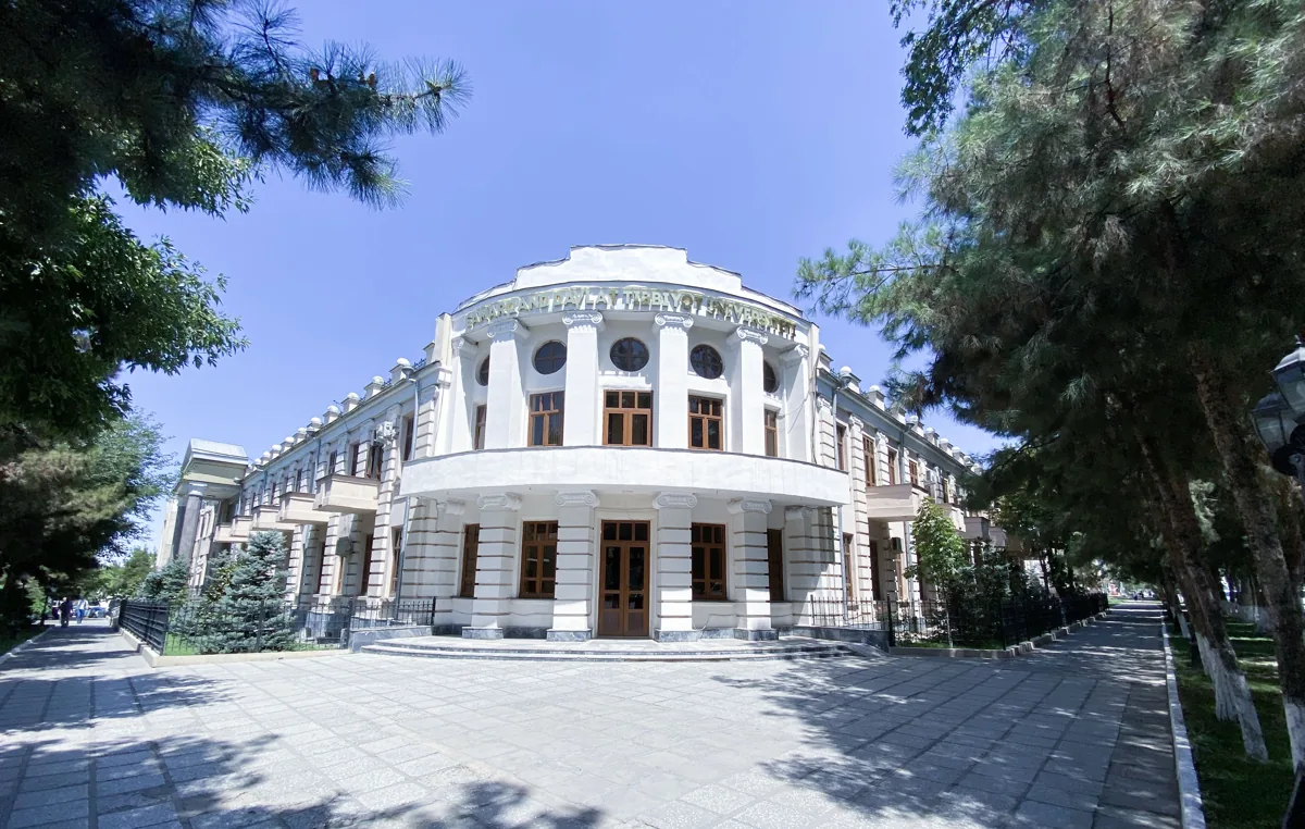 Main teaching building of Samarkand State Medical University